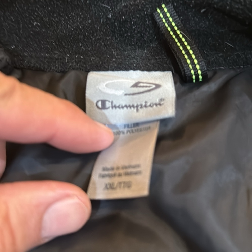 Champion Venture Warm XXL Black Jacket Warm and comfortable, large pockets - Picture 3 of 7